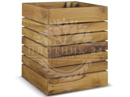 деревянный ящик для подарков